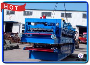 Wholesale 0.3-0.8mm Thickness Metal Rollforming Systems , Wall And Roof Steel Roofing Machine from china suppliers