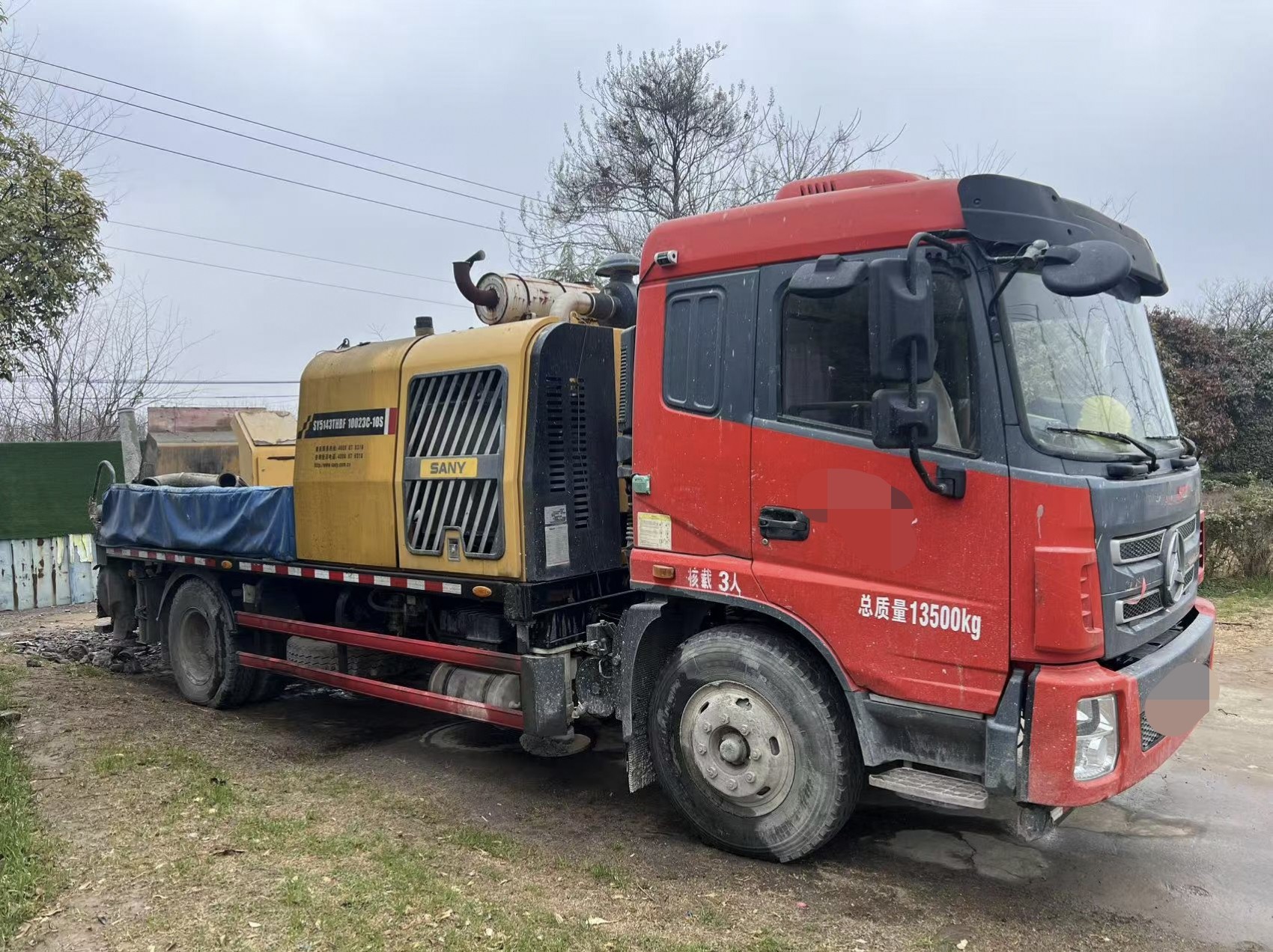2021 Sany Heavy Industry (10023) Truck-mounted pump truck