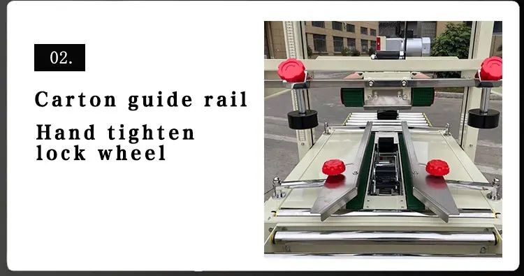 Semi Automatic Industrial Packing Machines 240V Carton Case Sealer