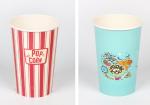 16oz Double Wall Movie Theater Disposable Paper Popcorn Buckets