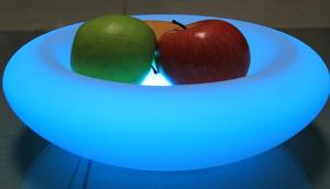 Wholesale LED fruit pot IC-013 Rechargeable battery,5V 1A, 18pcs RGB LED 16 RGB color changing from china suppliers