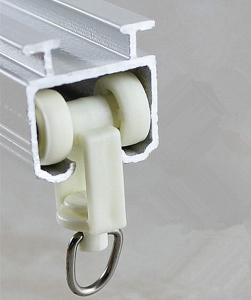 Wholesale 6063 Material Curtain Rail Fitting Extruded Aluminum Profiles / Curtain Track from china suppliers
