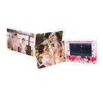 Personalized names LCD wedding photo album video for LCD video greeting card