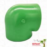 PPR 90 Degrees Elbow For Piping System PN25 DN160 High Temperature Resistance