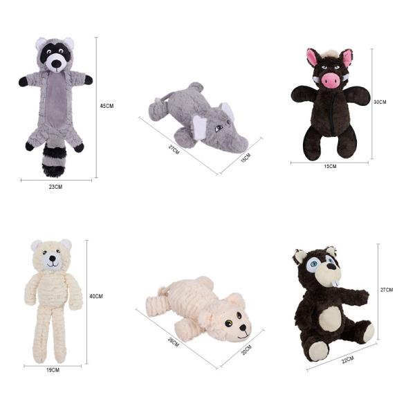 Washable PP Fiber Filling Interactive Dog Toys/pet toys