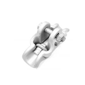 Wholesale Hot - dip galvanized steel Cable Suspension Clamps for high voltage lines from china suppliers