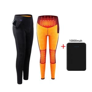 Wholesale 100% Cotton Rechargeable Heated Vest Pants Multifunctional Elastic Waist from china suppliers