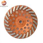 180mm Round Shaped Turbo Diamond Cup Wheels For Floor Grinding