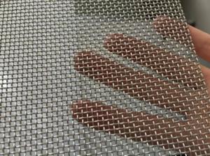 Wholesale 0.0203-23.37mm Aperture Square Wire Mesh Cloth Filter Stainless Steel material from china suppliers