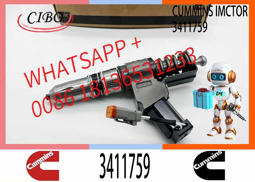 New Genuine Cummin s Fuel Injector 3411691/3411765/3411766/3411759/3087560/3087733/3083846/30950866 Cummin s N14 Engine