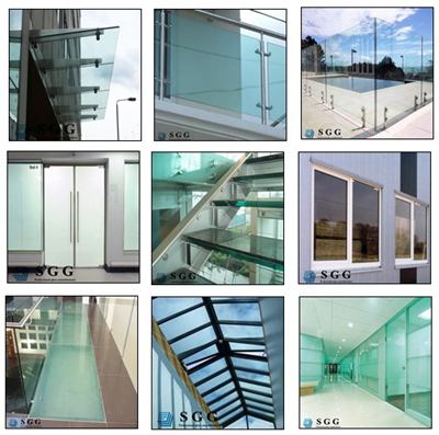 laminated double glazed mirror glass