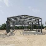 ODM Prefab Metal Warehouse Intelligent Steel Frame Chicken House