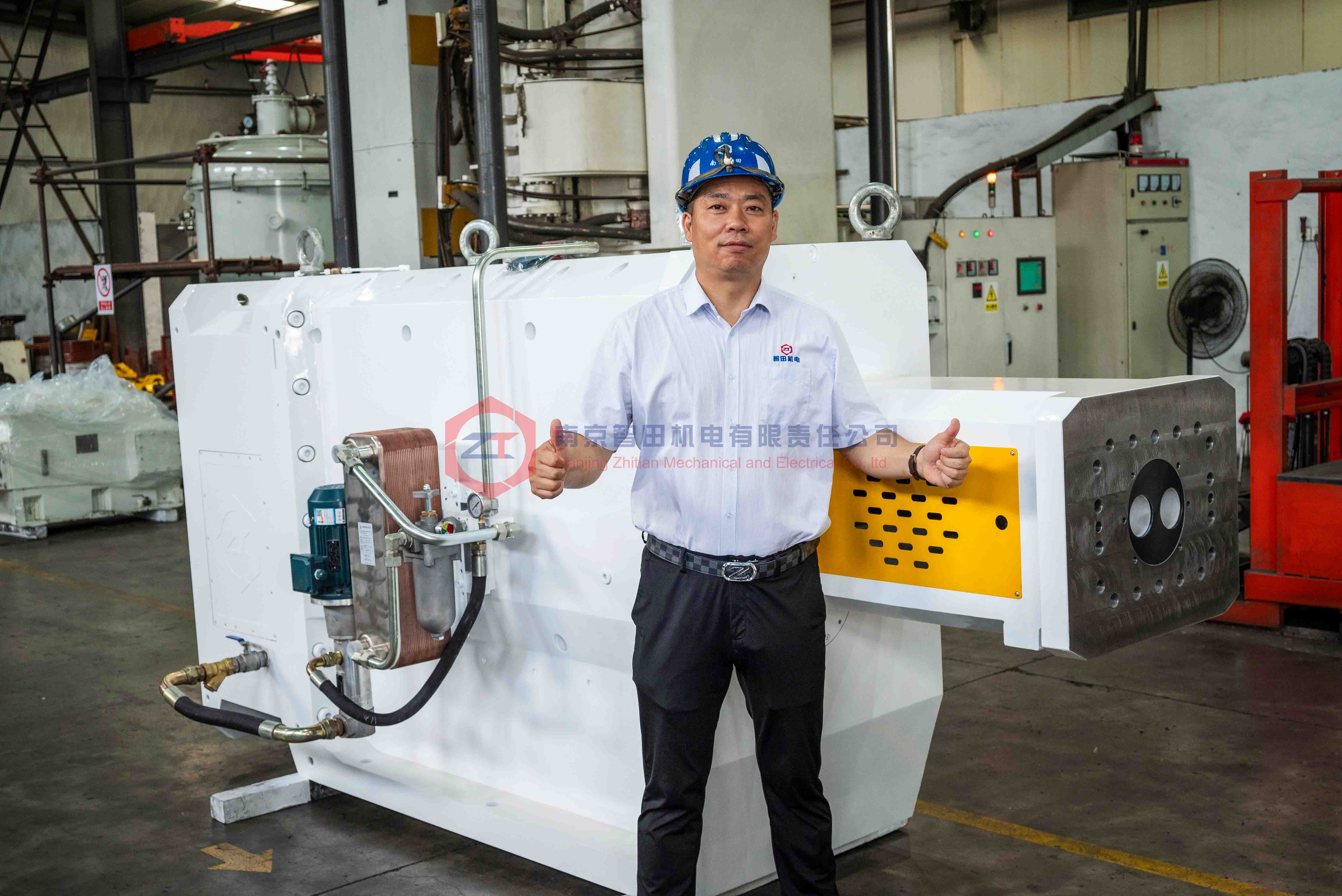 gearbox for twin screw extruder