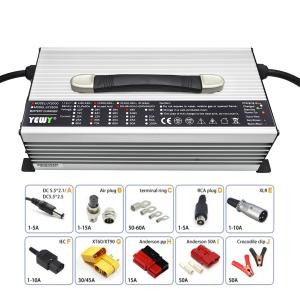 Wholesale electric vehicle charger for UY2000 29.2V battery car 24v 50a lifepo4 36v 48v EV Mobile Battery charger from china suppliers