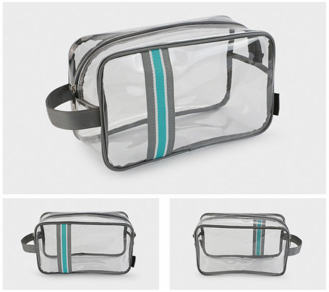 Waterproof Transparent Clear Plastic Makeup PVC Bulk Cosmetic Bag