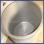 Tungsten Glass Crucible Furnace Sintered 99.95% Crucible For Glass Melting