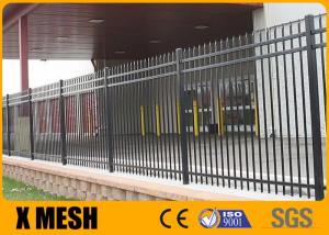 Wholesale Astm F2589 Standard Decorative Wrought Iron Fence Anti Rust Border Protection from china suppliers