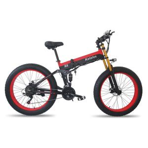 Wholesale 26&quot; Electric Folding Fat Tire Bike 3H Charging 45km/H Max Speed from china suppliers