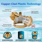 Whole House 40 Micron Water Sediment Filter For Well and Municipal Water