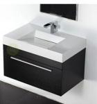 Black bathroom cabinet,high glossy lacquer bathroom cabinet,Acrylic basin vanity