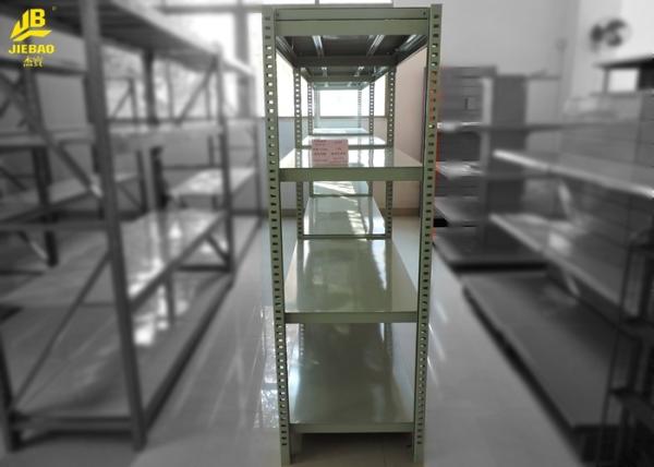 Straight Arm Anti Corrosion Industrial Storage Shelves Racks Gray Colour 2.4M