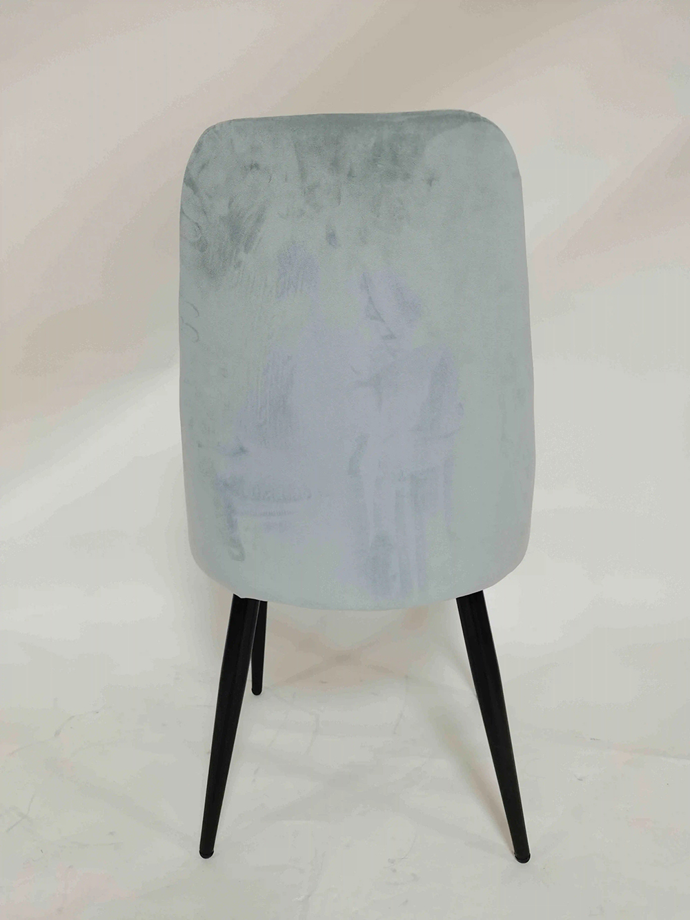 PU Leather Ivory Upholstered Dining Chairs ODM Upholstered Dining Room Chairs