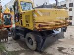 Komatsu PC150 Excavator 15 Ton Used Wheel Excavator Intelligent Control