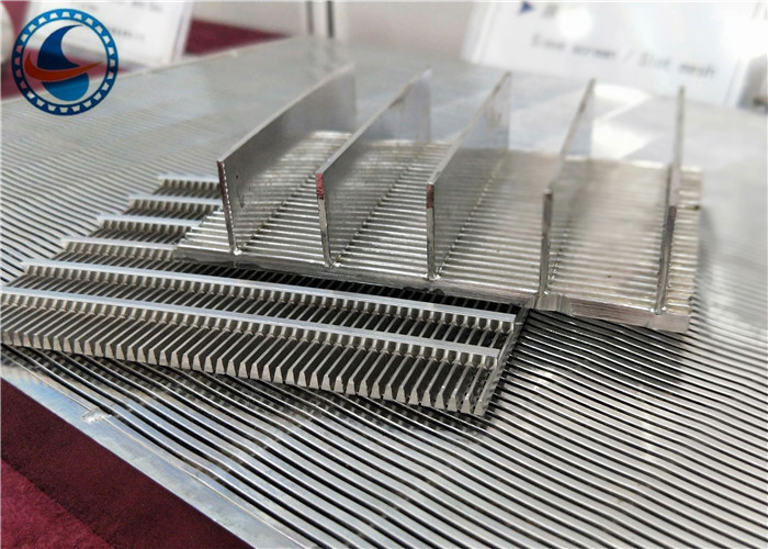 Wear Resistant Wedge Wire Screen Panels Long Lifespan With High Stiffness