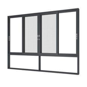 Wholesale American Design Residential Project Aluminium Sliding Kitchen Windows Soundproof Function from china suppliers