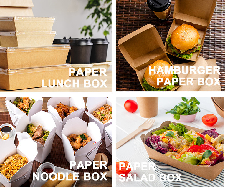 Disposable Takeaway Fast Food Box Machine Take Away Lunch Food Box Making Machine