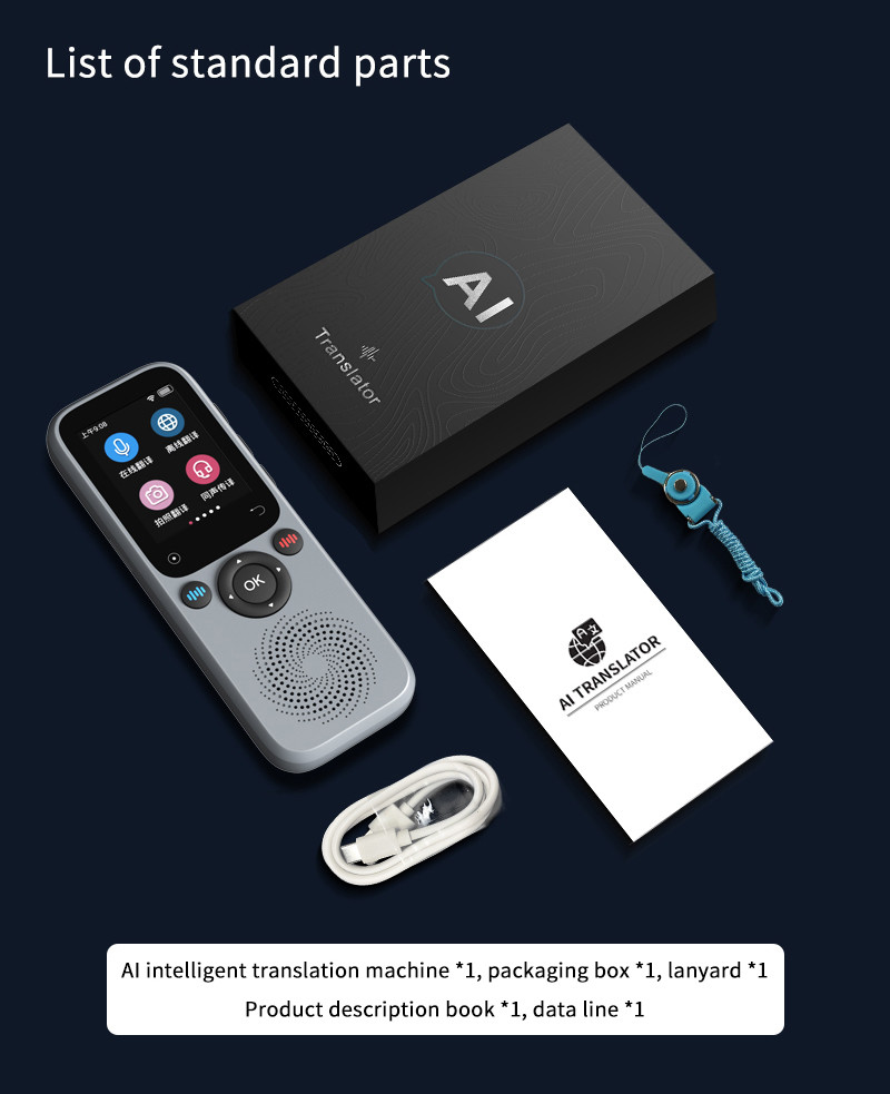 ODM Instant Voice Translator recorder with Photo and Text Translation