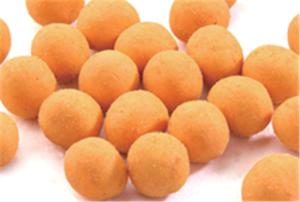 Wholesale Cheese Flavor Coated Peanut Snack , Vitamins Sugar Glazed Peanuts Yellow Color from china suppliers