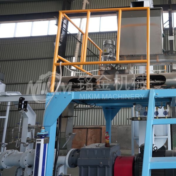 Wet Type Automatic Floating fish feed extruder Twin screw Dog Food Extruder machine 1-6t/h New Condition