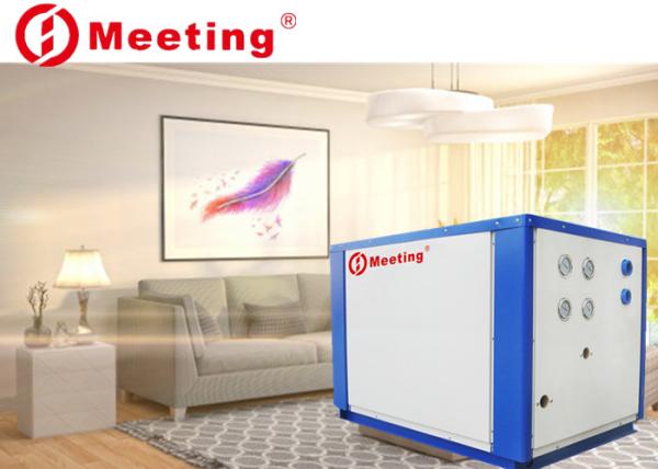 Meeting Heating capacity 38kw Ground Source Heat Pump Automaticlly Defrosting