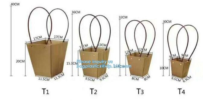 Wholesale Durable Colorful Custom Printed Cake Packaging Gift Paper Bag With Flower, Tote Carrier Gift Bags bagease pac