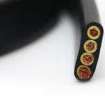 Flat Traveling Crane Cable 4Core, 6sqmm 450/750V, ECHU Cable, Traveling Overhead