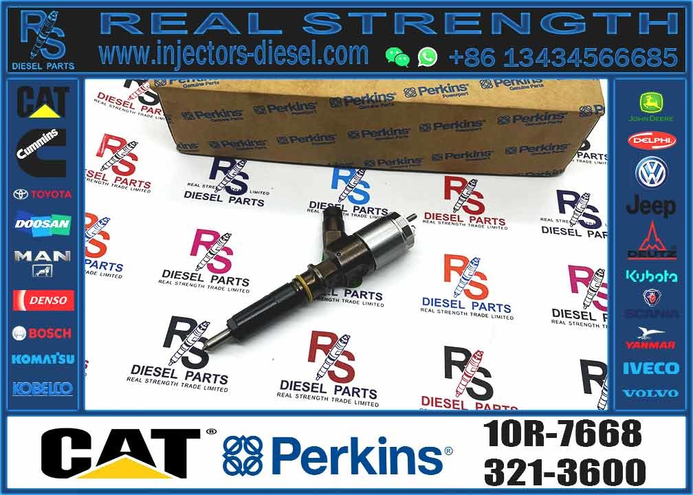 Diesel Fuel Engine Injector 10R-7675 2645A748 2645A743 320-0670 Fuel Injector For Cat Excavator Engine C6 C6.4