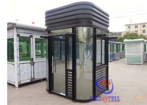 Wholesale Stainless Steel modular kiosk , Guard House Layout Container Shop from china suppliers
