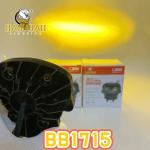 Aluminum Skull 12V 2 Eyes White Yellow Dual Color Flash Silvery Black For