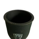 High Hardness Cylindrical Carbon Graphite Crucible Excellent Corrosion