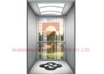 630Kg Panoramic Vvvf Restaurant Elevator lift With Machine Room