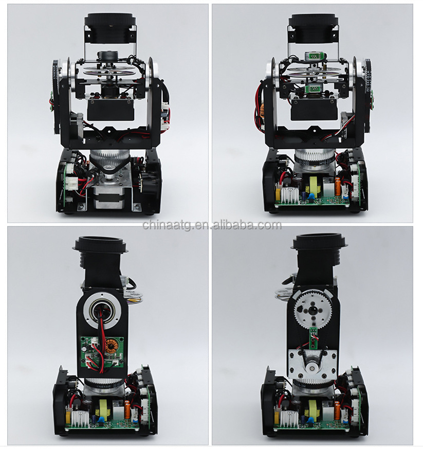 LED Moving Head Light AC100-240V 50-60Hz Input Voltage With 60W RGBW