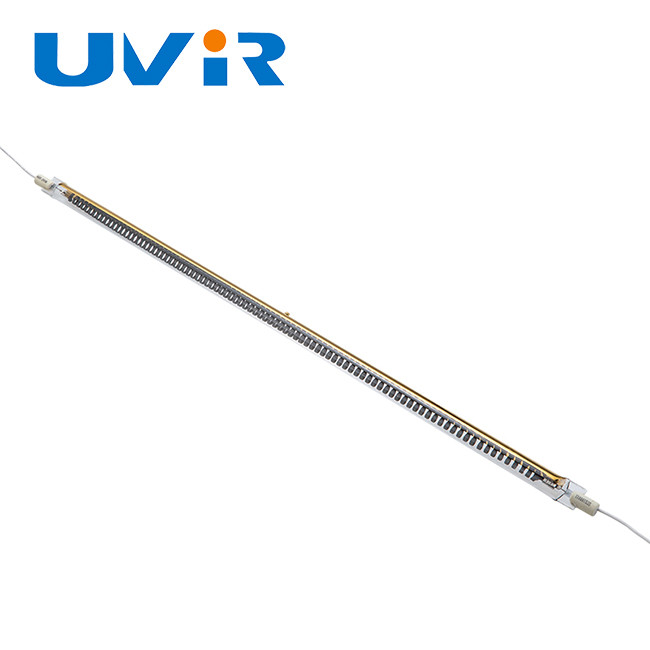 Single Tube Carbon Fiber Infrared Heating Lamp , R7S Medium Wave Infrared Heater