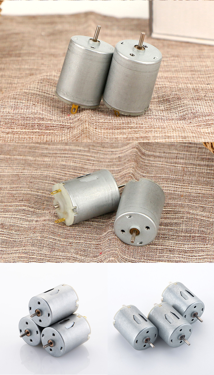 Customized R280 DC Brush Motor 6v 12v Brushed Coreless Motor
