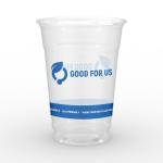 Eco Friendly Biodegradable PLA Cups Compostable Cups Clear