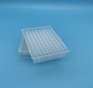 Wholesale Transparent Deep Well Pcr Plates 96 Well Square Well Sharp Bottomed Sterilization from china suppliers
