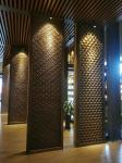 Luxury Stainless Steel Screen Titanium Hotel Lobby Aluminum Room Divider Screen