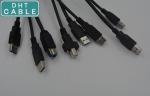 Different Length 0.3 - 5.0 Meters USB Cable Assembly Industrial Grade In All
