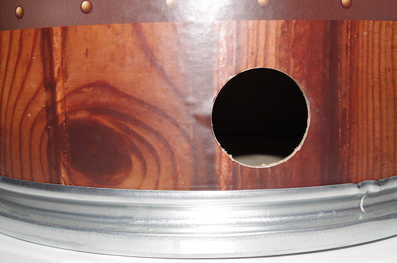 Modified Fibre Drum With Faucet Hole-Reusable Alcohol Storage Barrel