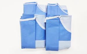 Wholesale Medical Breathable Soft Disposable SMS Sterilized Surgical Reinforced Gowns from china suppliers